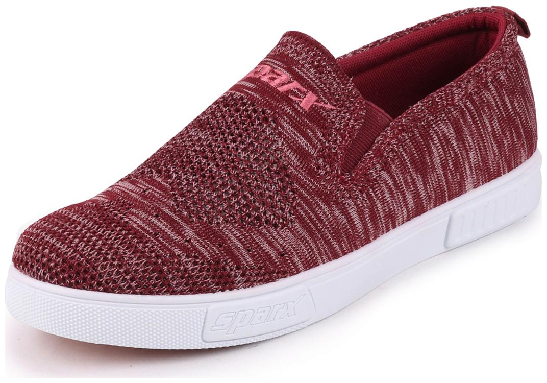 

Sparx Men SM 413 MAROON WHITE Walking Shoes ( Red )
