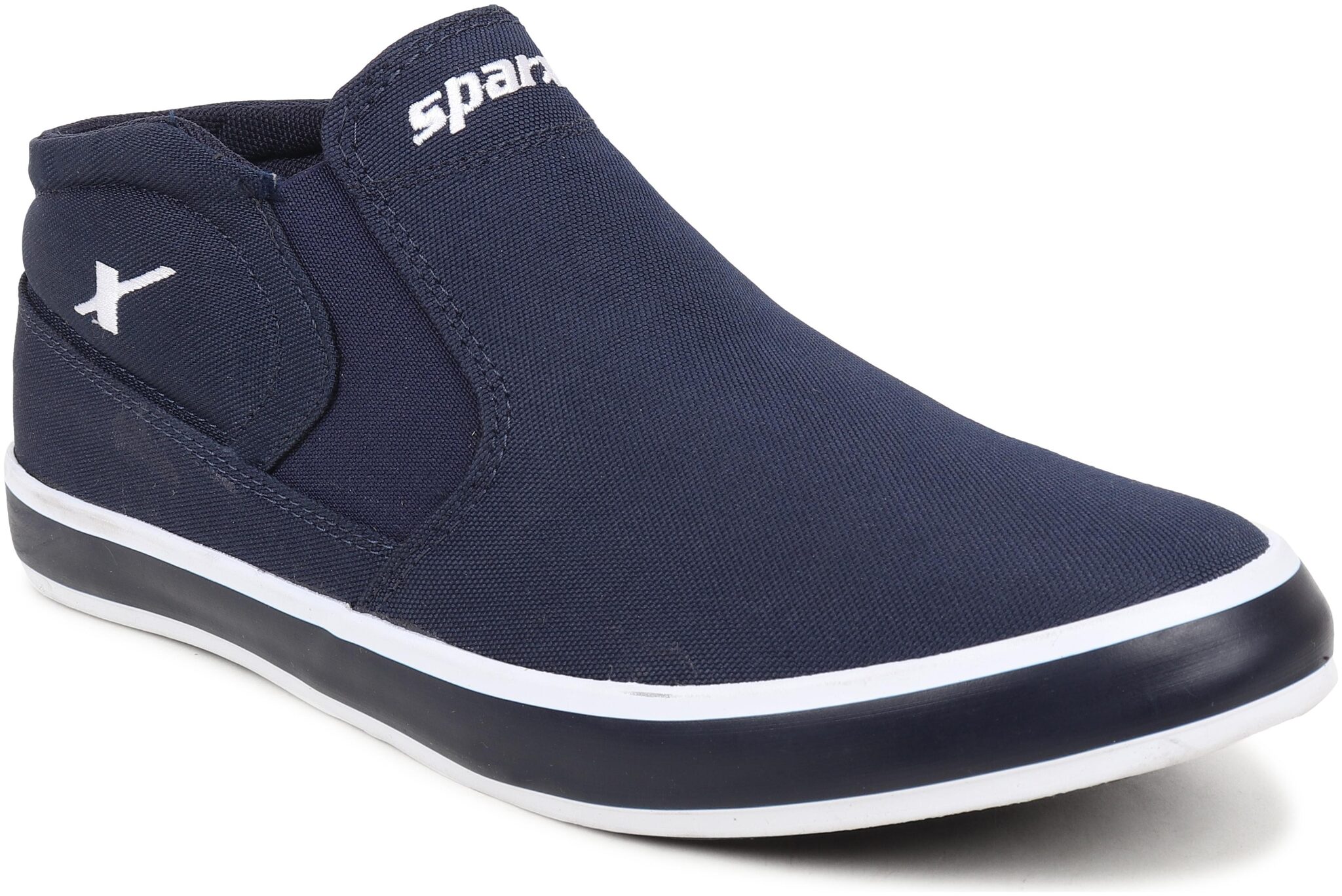 

Sparx Canvas Blue Men Mid Ankle shoes
