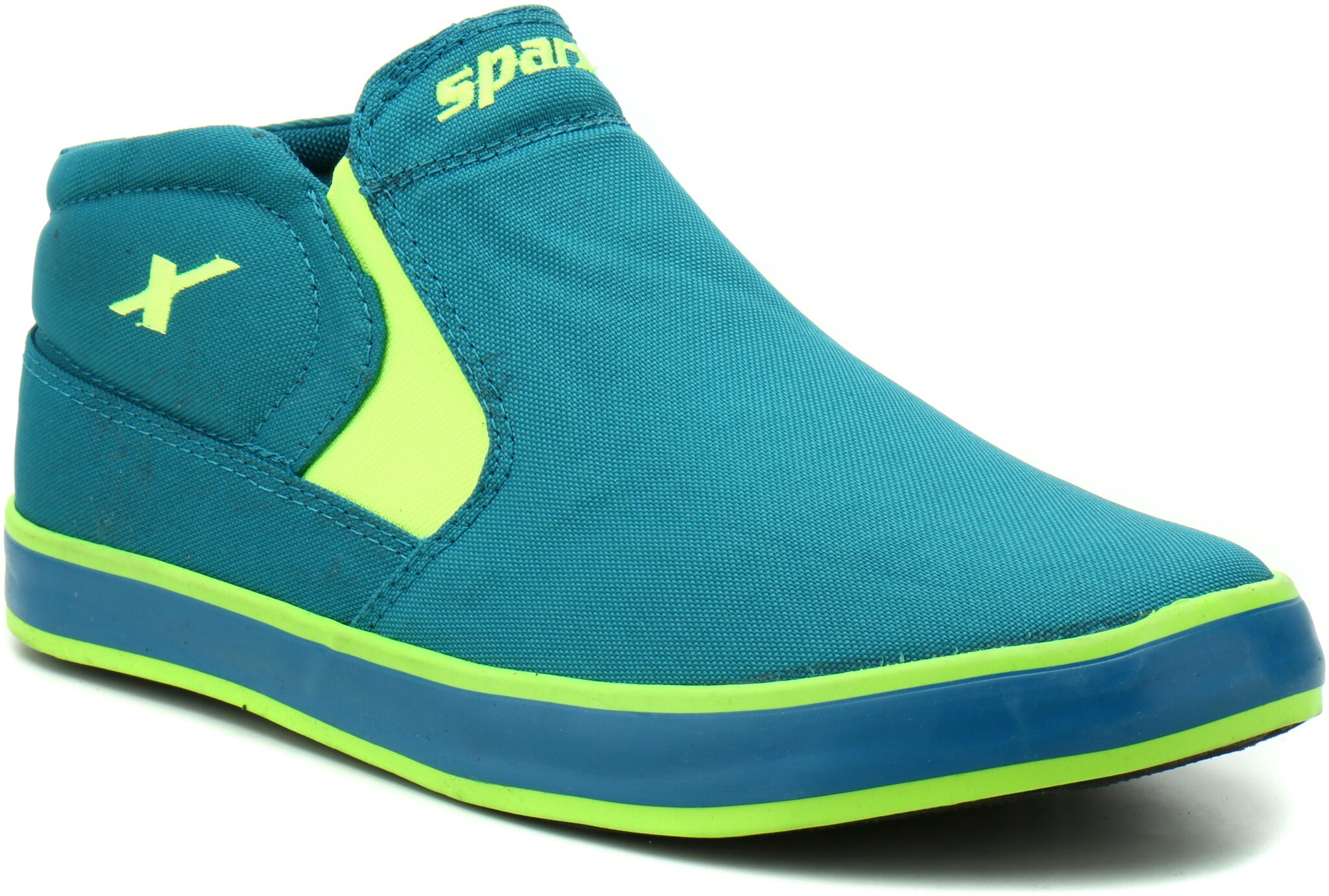 

Sparx Canvas Blue Men Mid Ankle shoes