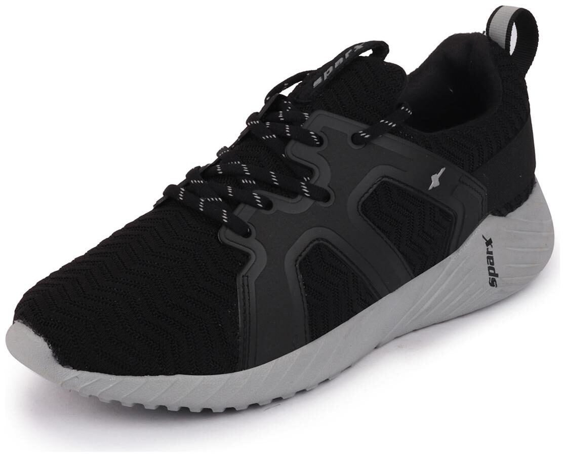 

Sparx Men SM-485 BLACK SILVER Running Shoes ( Black )