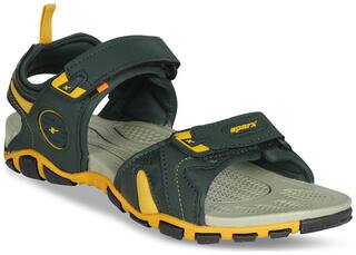 Sparx SS-491 Floaters For Men (Green)