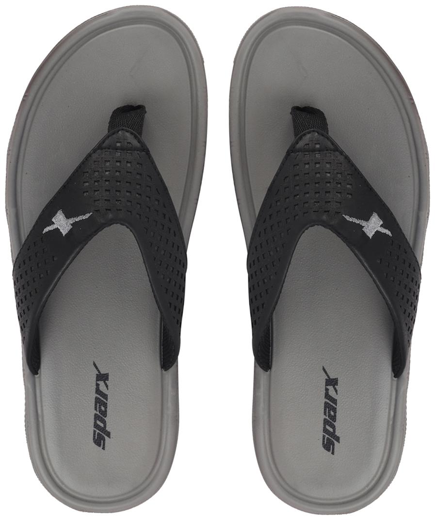 

Sparx Men Grey Black Indoor Slippers - 1 Pair