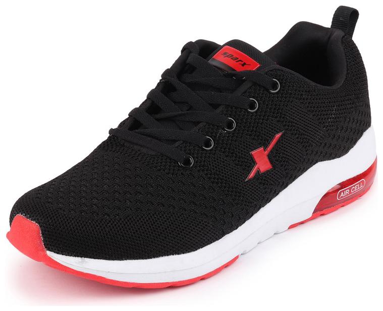 

Sparx Men SM 632 BLACK RED Running Shoes ( Black )