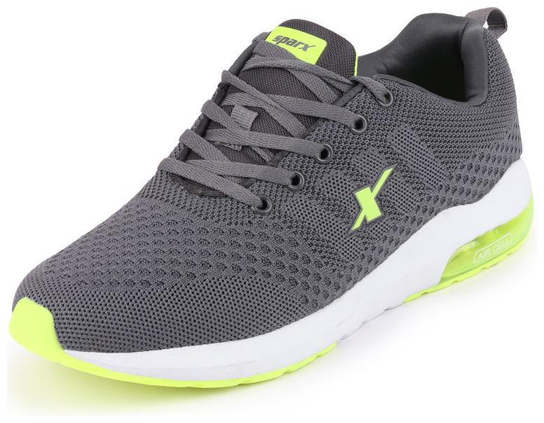 

Sparx Men SM 632 C GREY N GREEN Running Shoes ( Grey )