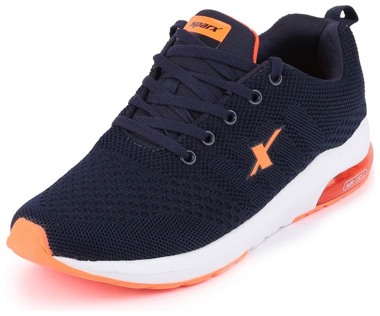 

Sparx Men SM 632 N BLUE N ORANGE Running Shoes ( Navy Blue )