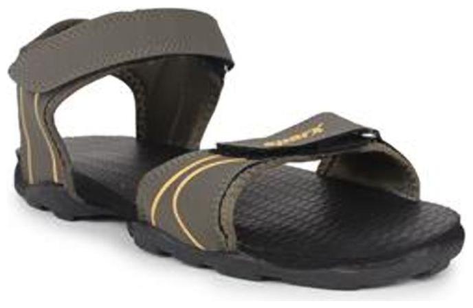 

Sparx Men s Olive Yellow Sandal (SS-703)