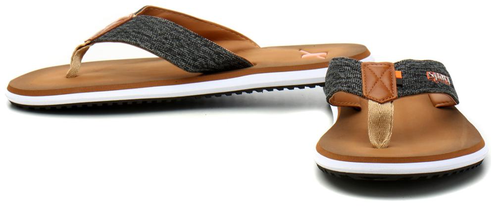

Sparx Men s Brown Grey Slipper (SFG-2076)