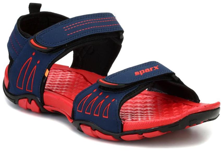 

Sparx Men s Blue Red Sandal (SS-805)