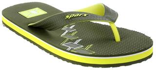 Sparx SFG-2036 Flip-Flops For Men (Green)