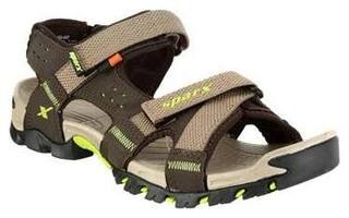 Sparx Men's Camel & Green Sandal (SS-447)