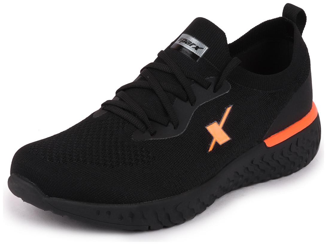 

Sparx Men SM-443 BLACK ORANGE Running Shoes ( Black Orange )
