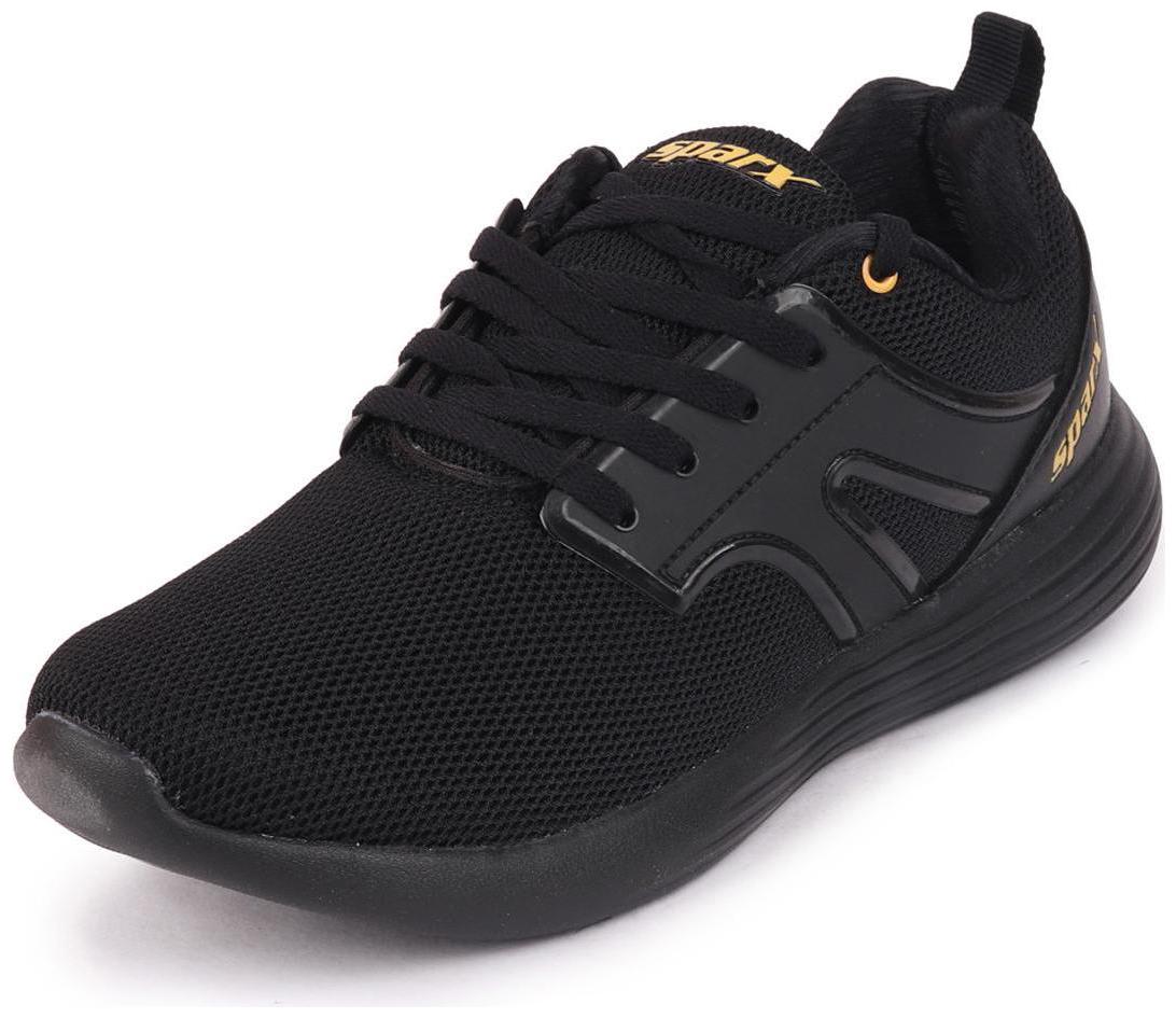 

Sparx Men SM-500 BLK GOLDEN Running Shoes ( Black )