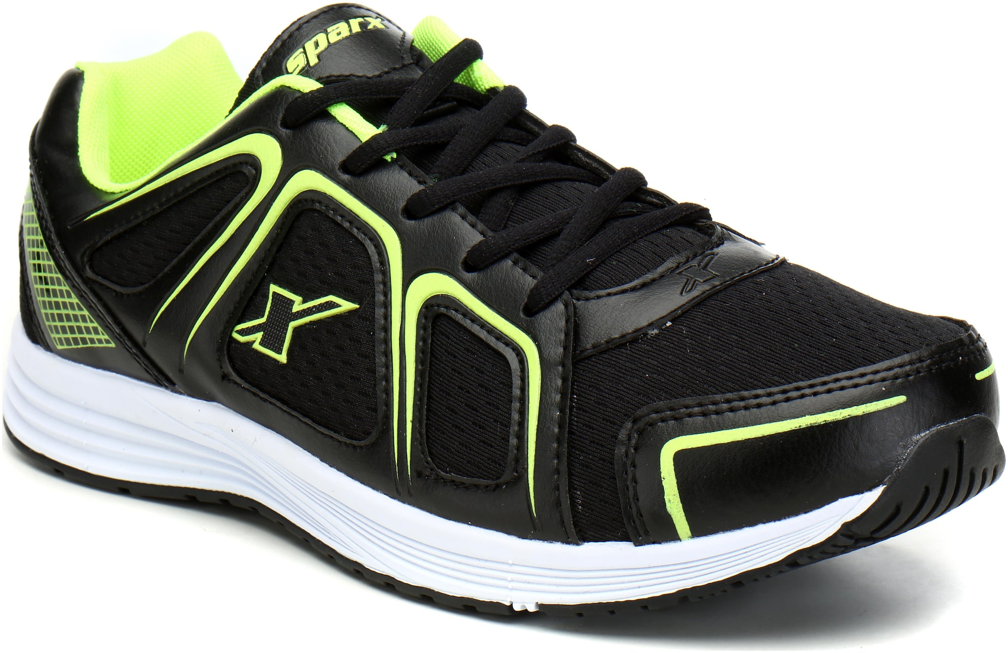 

Sparx Men SX0347GBKFG Running Shoes ( Black )