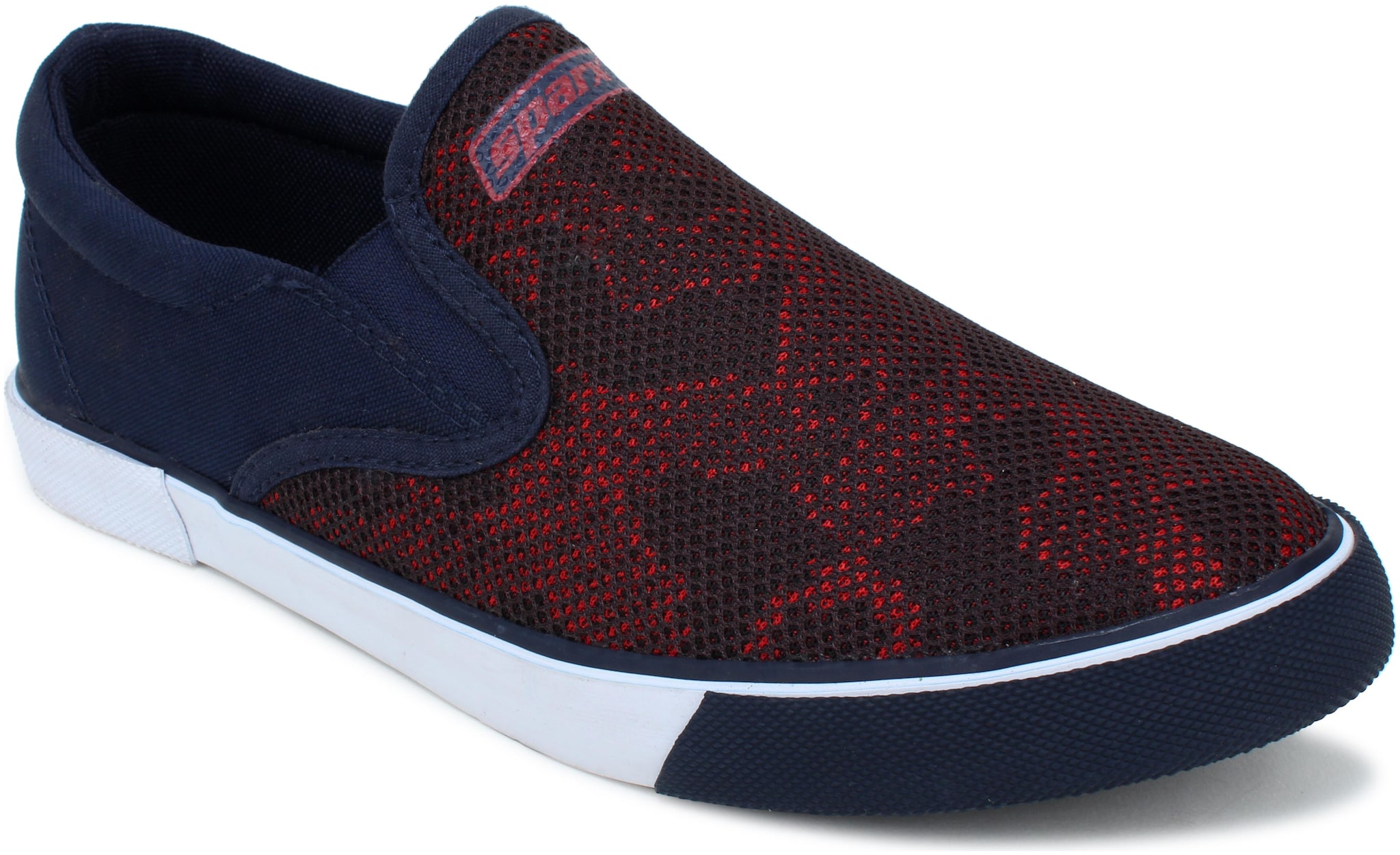 

Sparx Men SM-381 Navy Blue Red Casual Shoes
