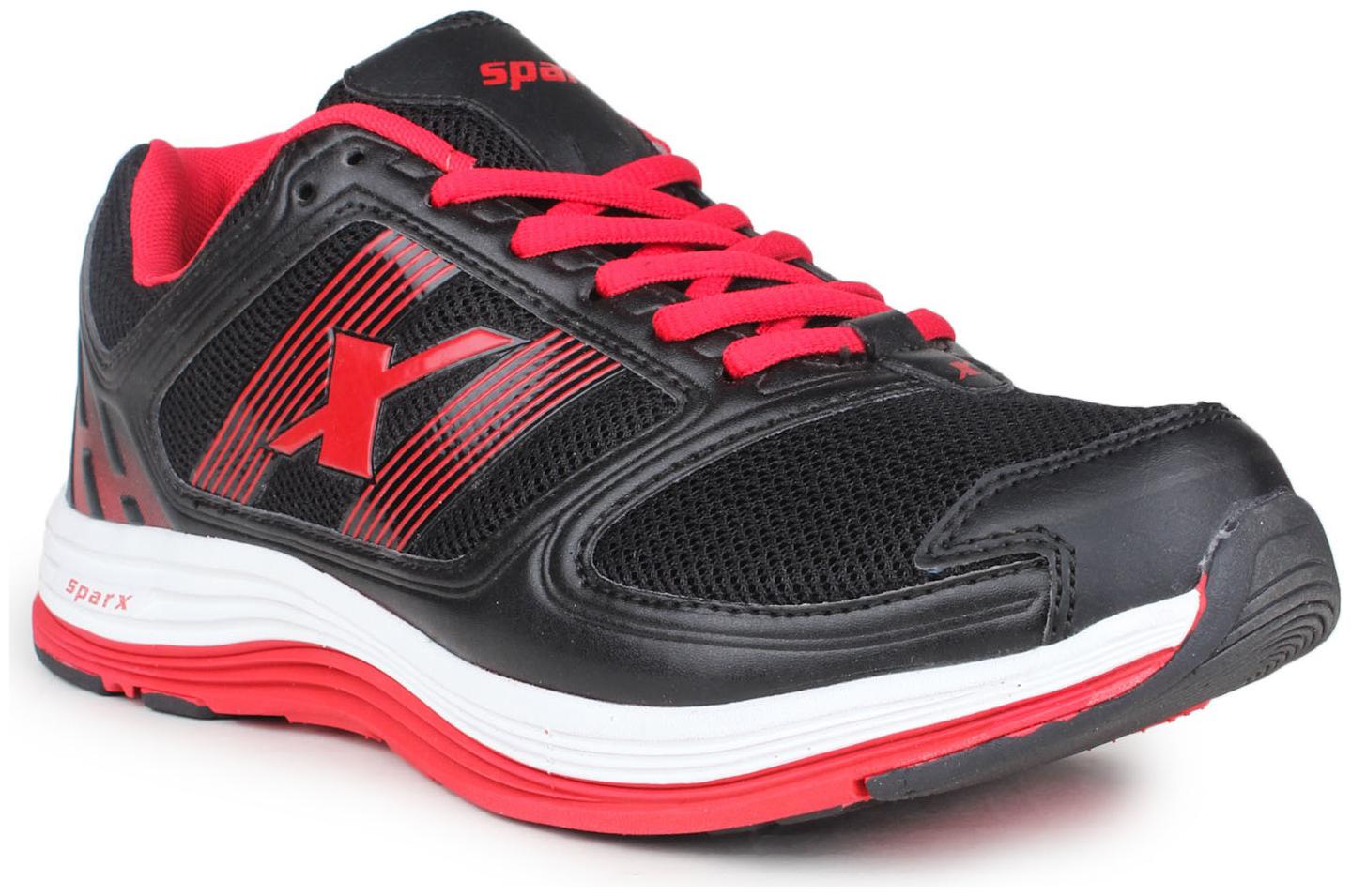 

Sparx Men SM-196 Running Shoes ( Black Red )