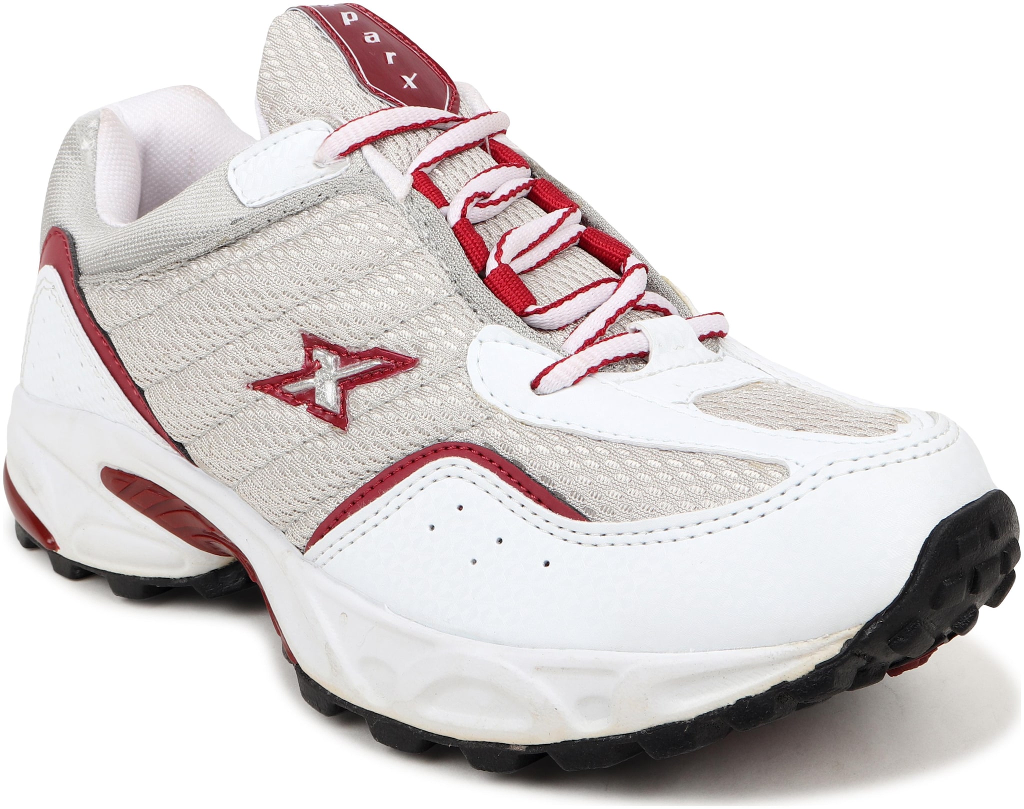 

Sparx Men SX0004GSLRD Running Shoes ( Silver )