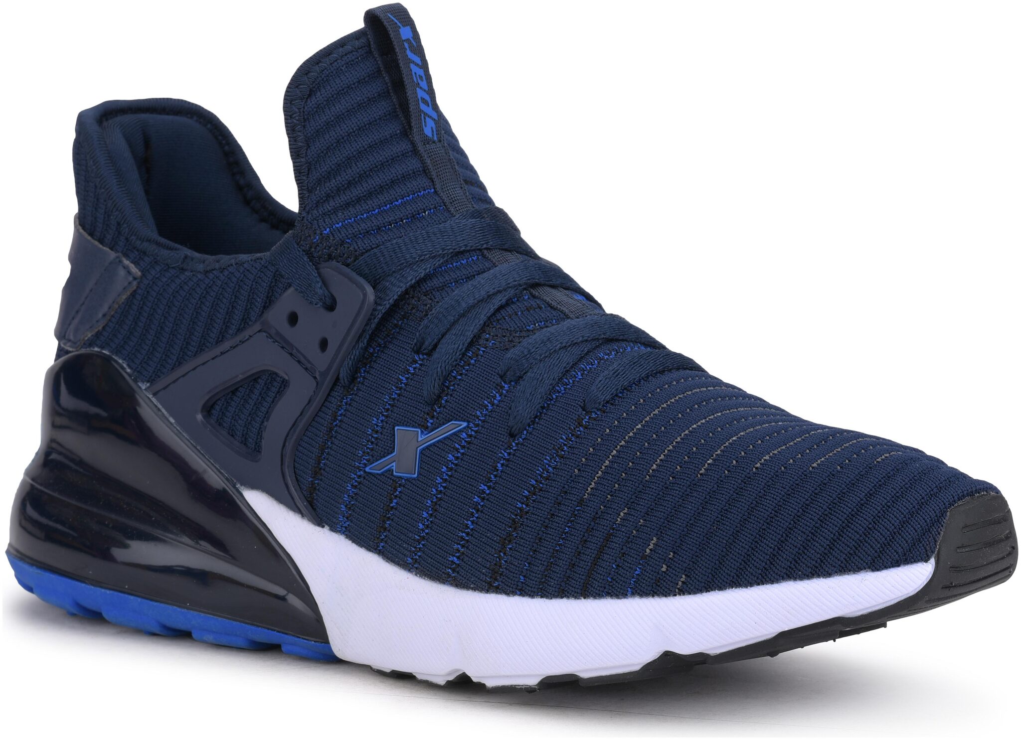 

Sparx Men SX0446GNBWH Running Shoes ( Navy Blue )