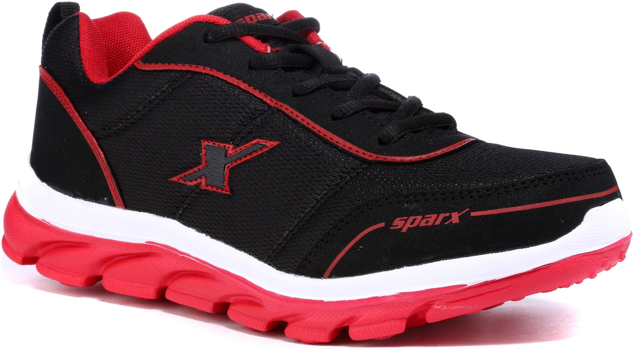 

Sparx Men SX0277GBKRD Running Shoes ( Black )