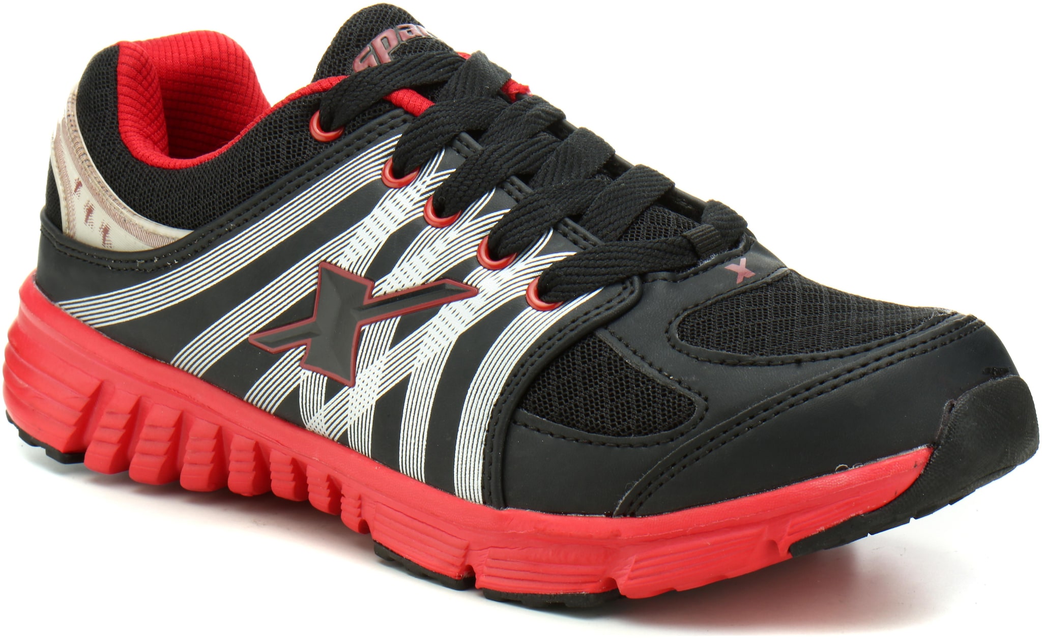 

Sparx Men SX0177GBKRD Running Shoes ( Black )