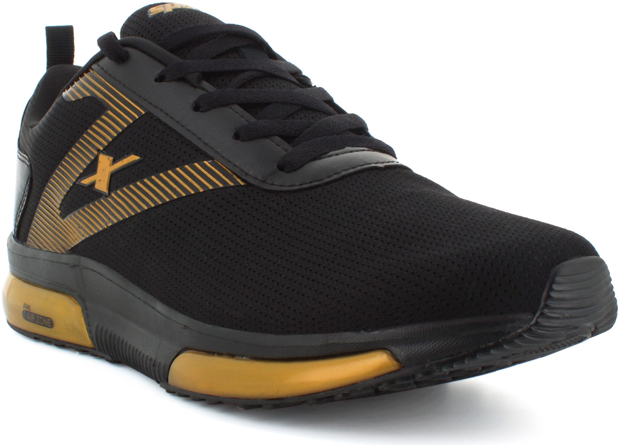 

Sparx Men SM-674 Running Shoes ( Black Gold )