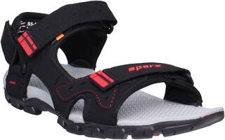 Sparx Men SS-483 Black Red Sandals