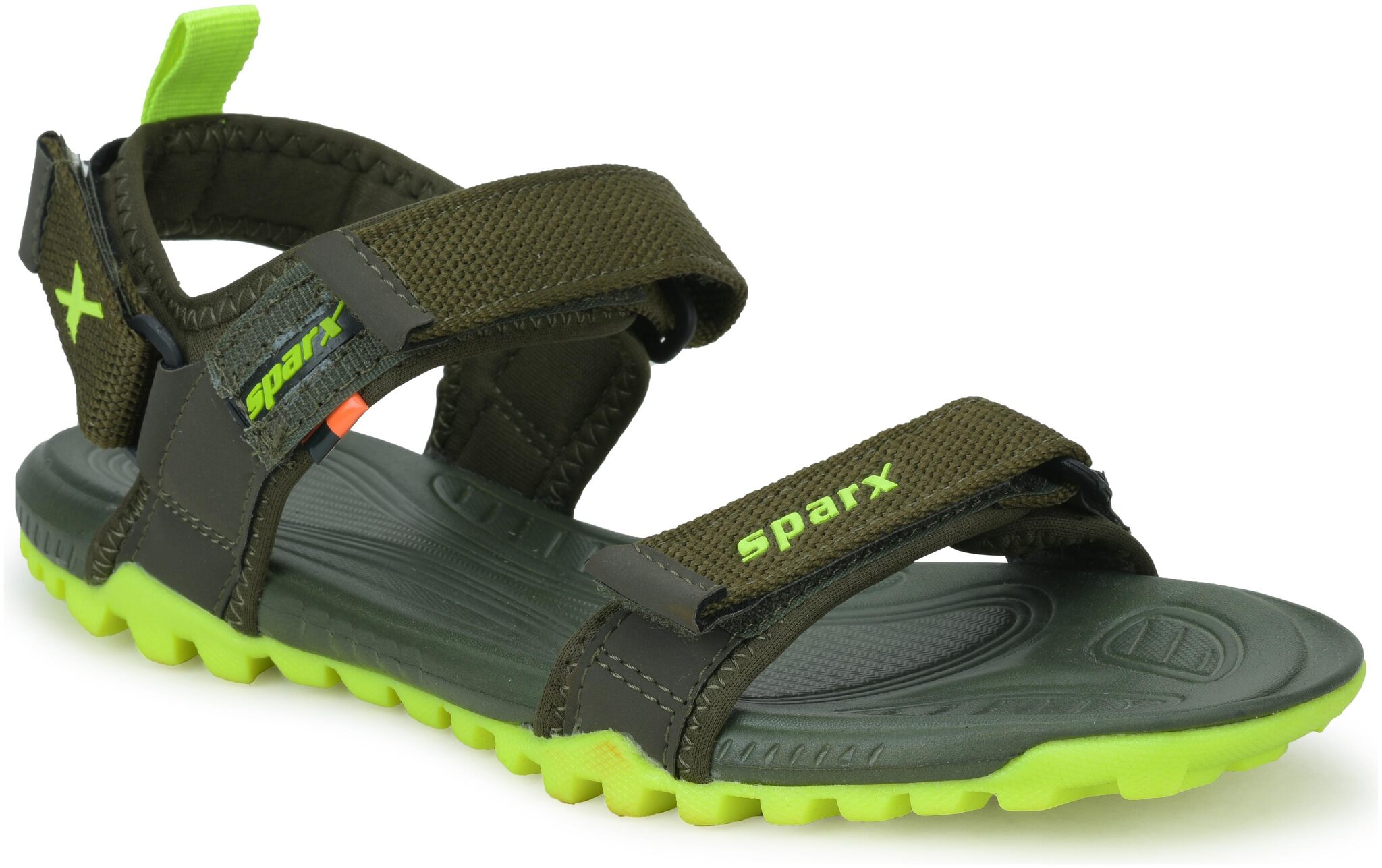 

Sparx Men SS-468 Fluorescent Green Sandals