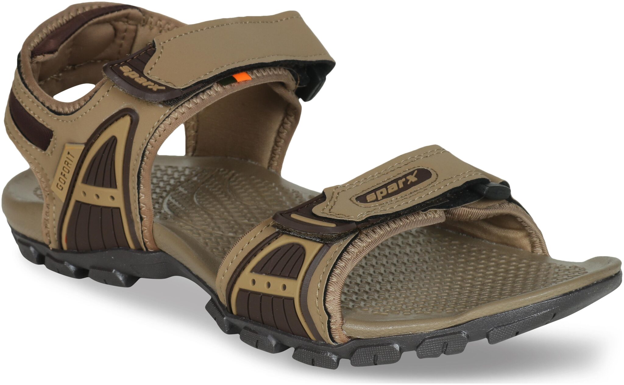 

Sparx Men SS-492 Camel Brown Floater Sandals