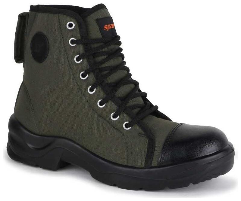 

Sparx SM-9020 Men Green High Top Sneakers - Sx9020golbk