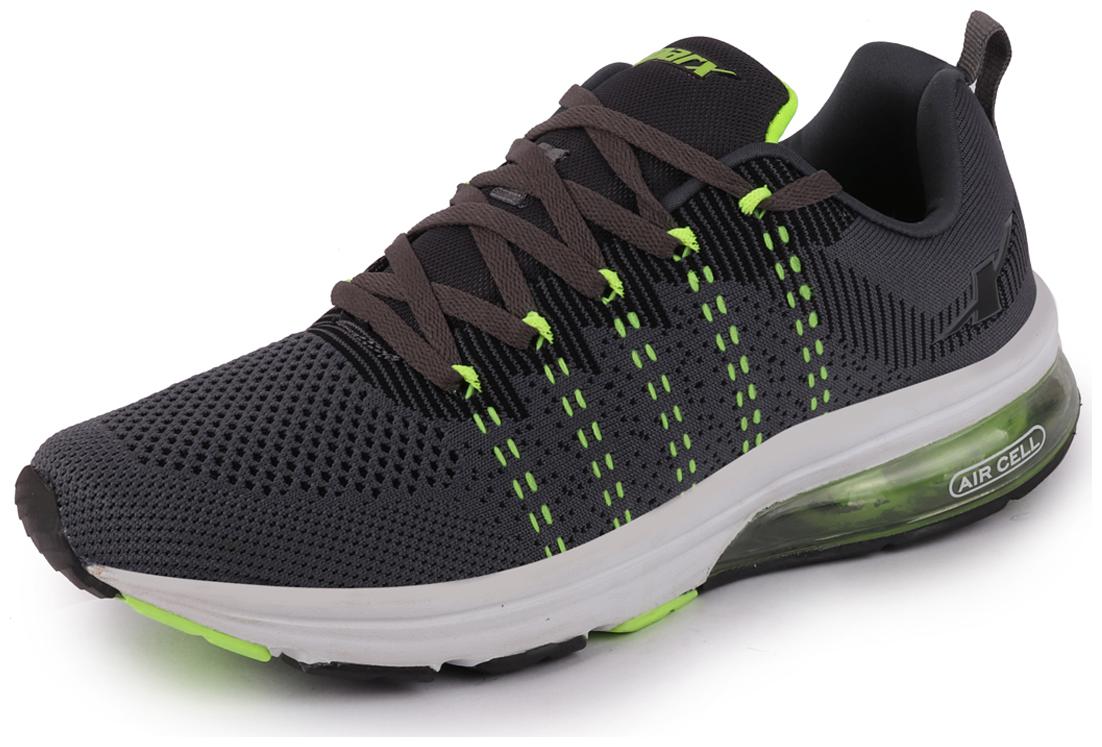 

Sparx Men SM 440 GREY FL GREEN Running Shoes ( Grey Green )
