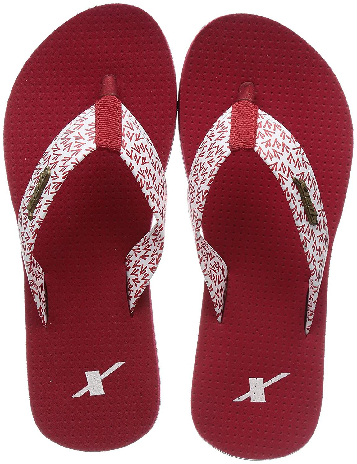 

Sparx Red Flip Flops For Women