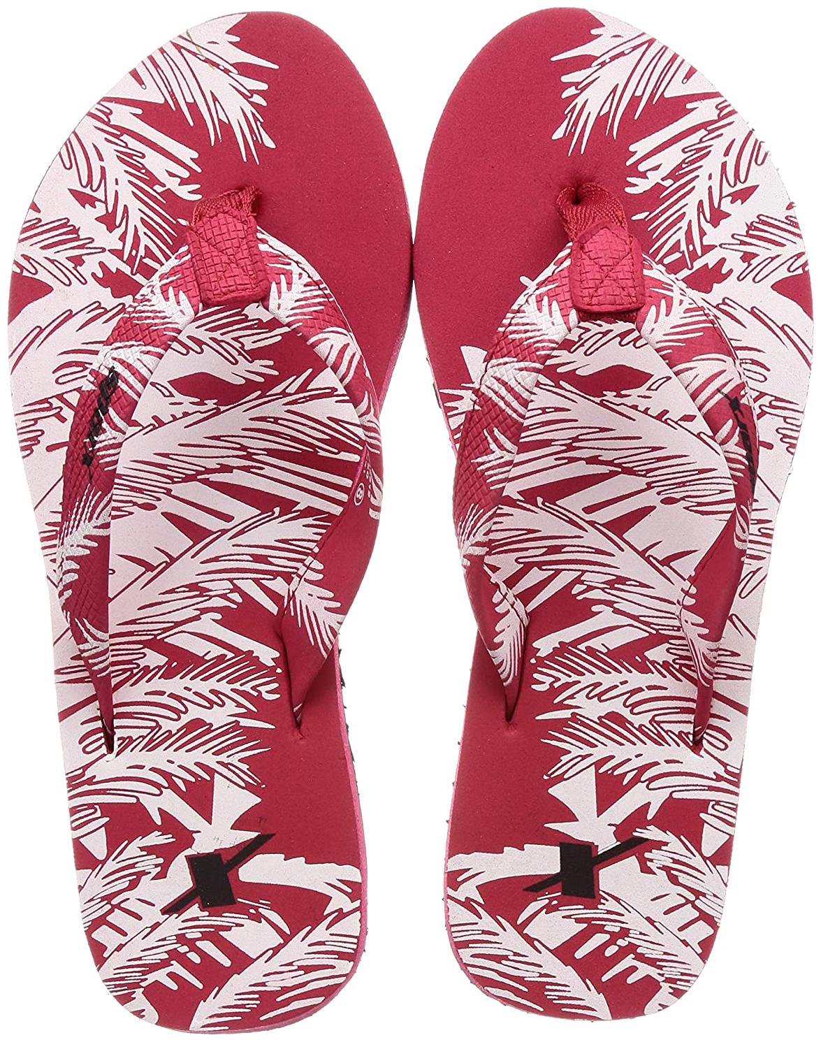 

Sparx Red Flip Flops For Women