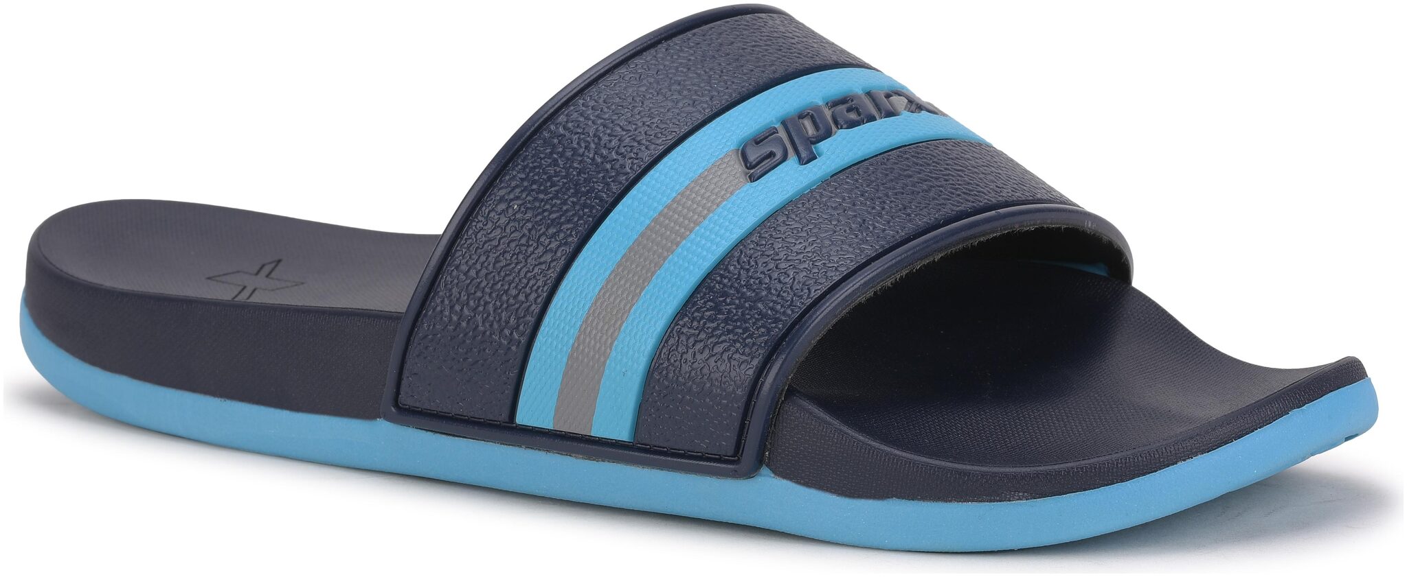 

Sparx Men Navy Blue Sliders - 1 Pair