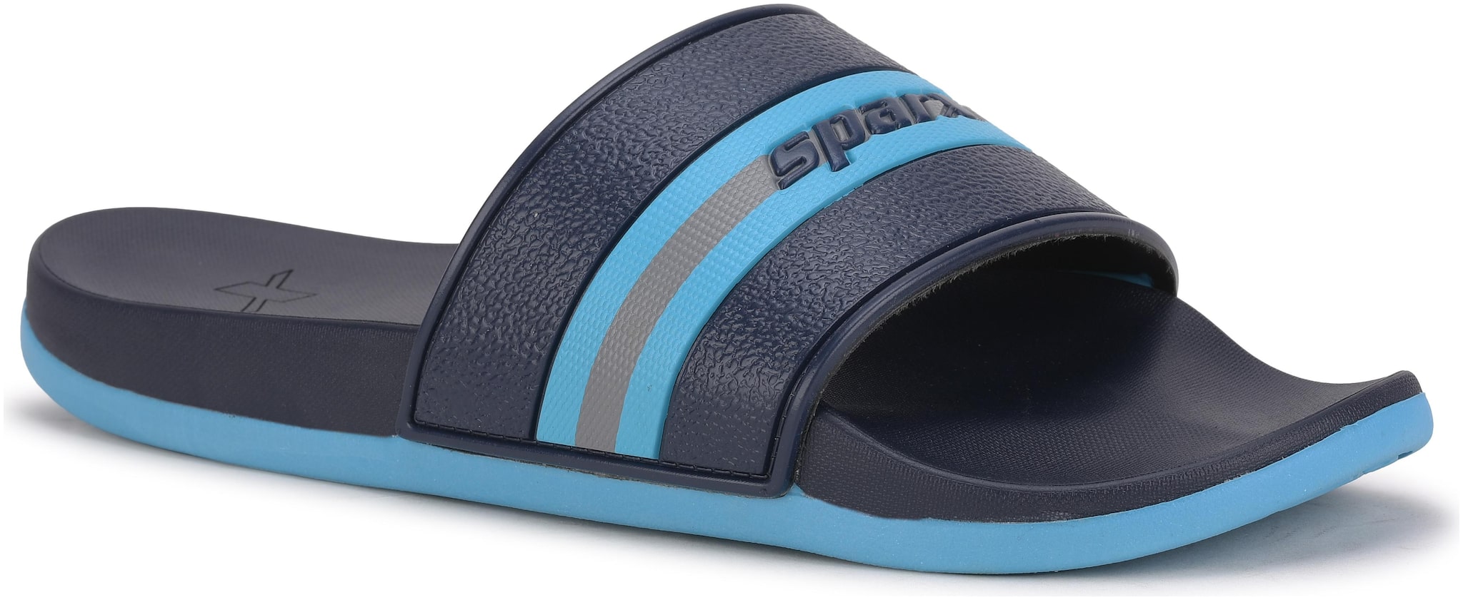 

Sparx Men Navy Blue Sliders - 1 Pair