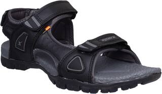Sparx SS-471 Floaters For Men (Black)