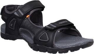 Sparx SS-471 Floaters For Men (Black)