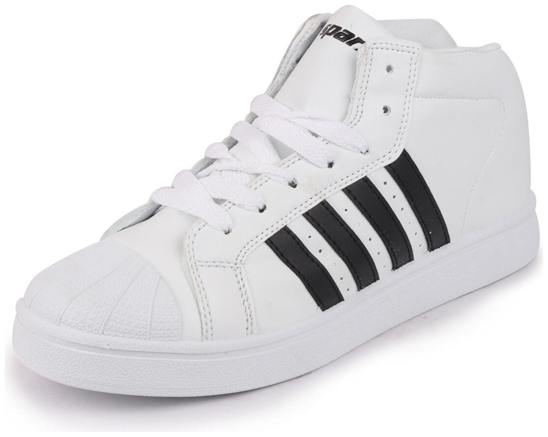 

Sparx SM-607 WHITE BLACK Men White Sneakers