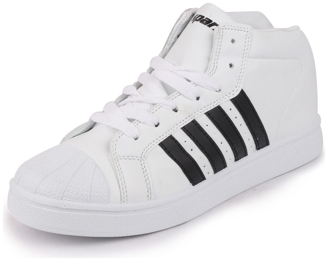 

Sparx SM-607 WHITE BLACK Men White Classic Sneakers - Sm-607 whit