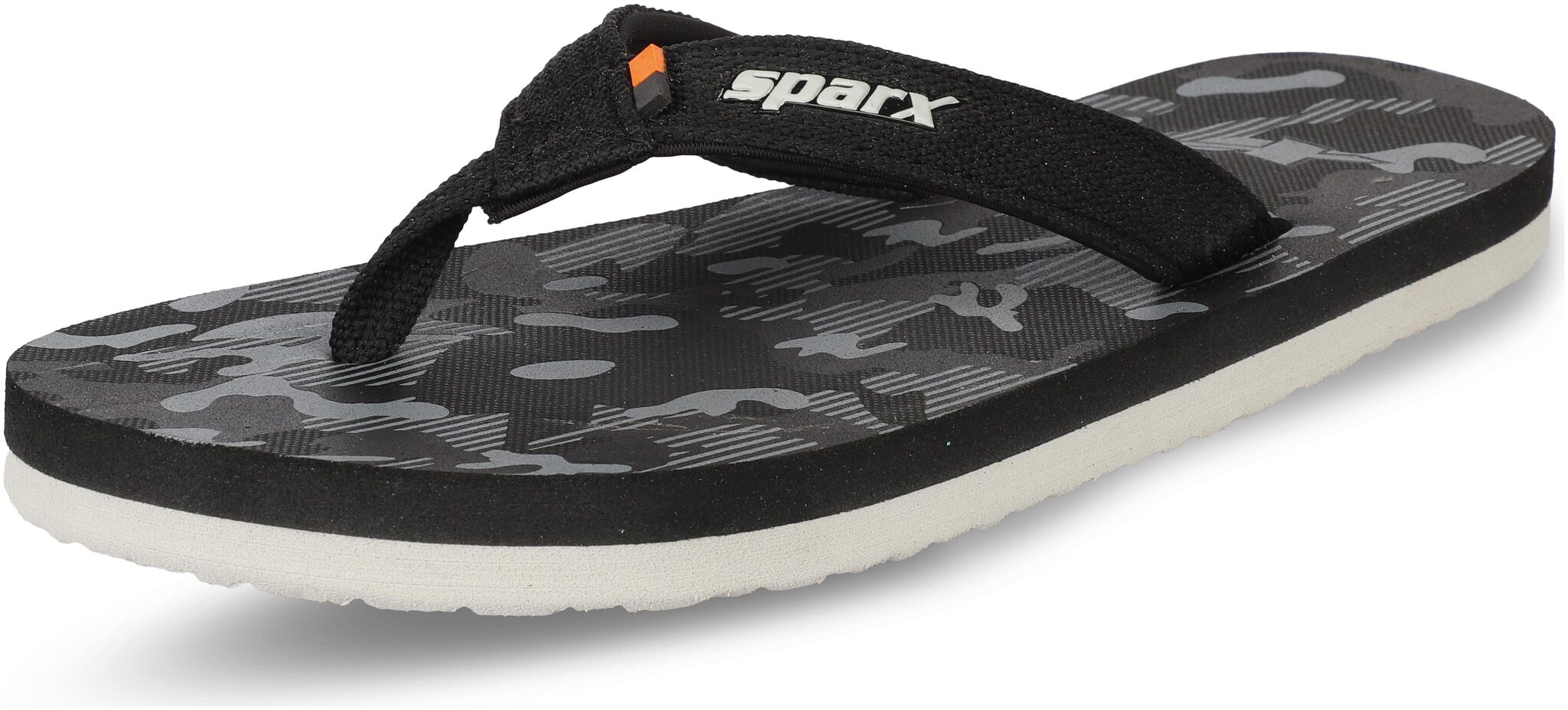 

Sparx Unisex Black Flip-Flops - 1 Pair