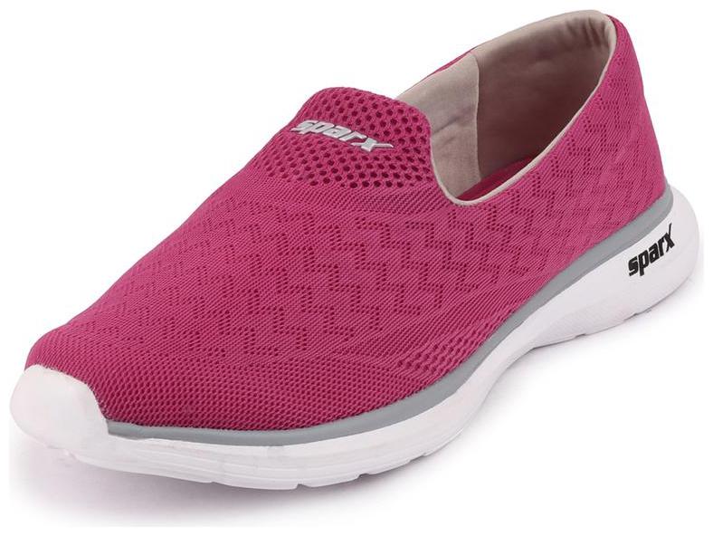 

Sparx Women SL 165 VIOLET GREY Walking Shoes ( Pink )