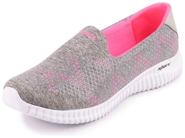 Sparx SL-123 Walking Shoes For Women (Grey)