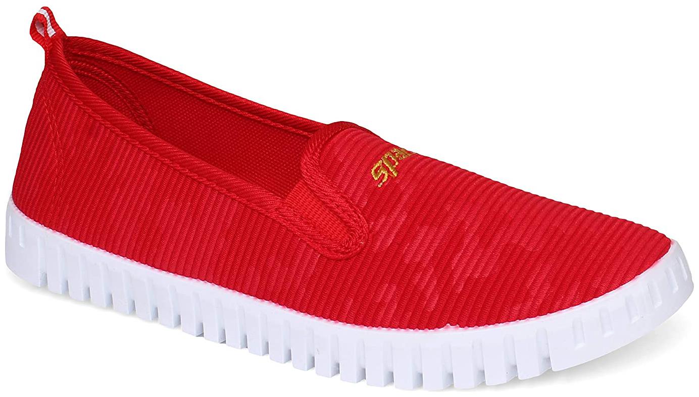 

Sparx Women Red Slip-On Shoes