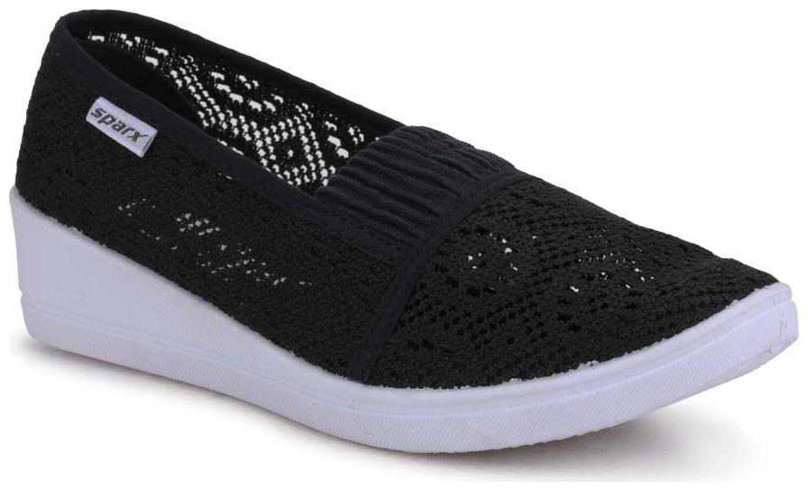 

Sparx Women Black Slip-On Shoes
