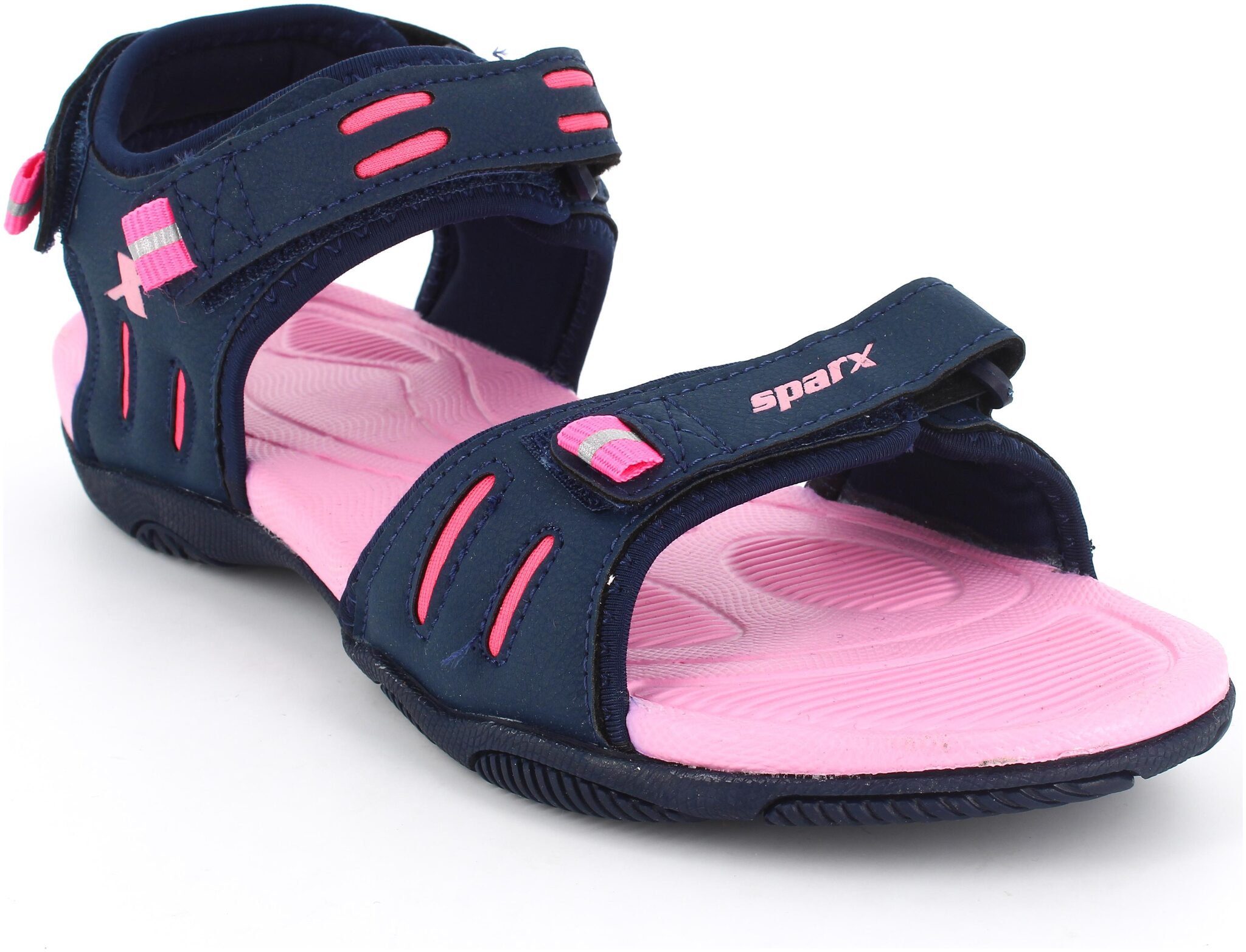 

Sparx Women Navy Blue Pink Floaters