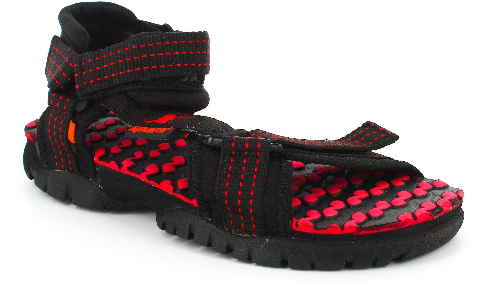 

Sparx Women Black Red Floaters