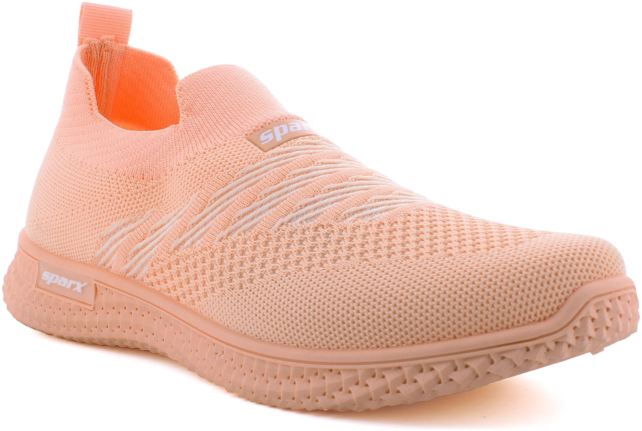 

Sparx Women Peach Slip-On Shoes