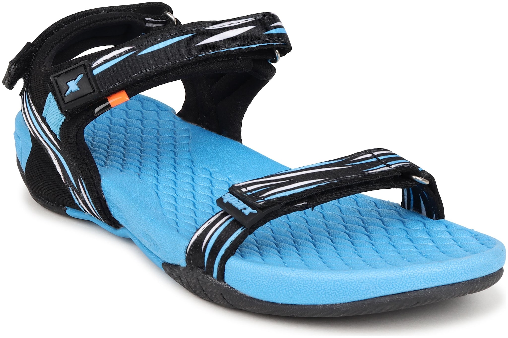 

Sparx Women SS-479 Black Sky Blue Sandals