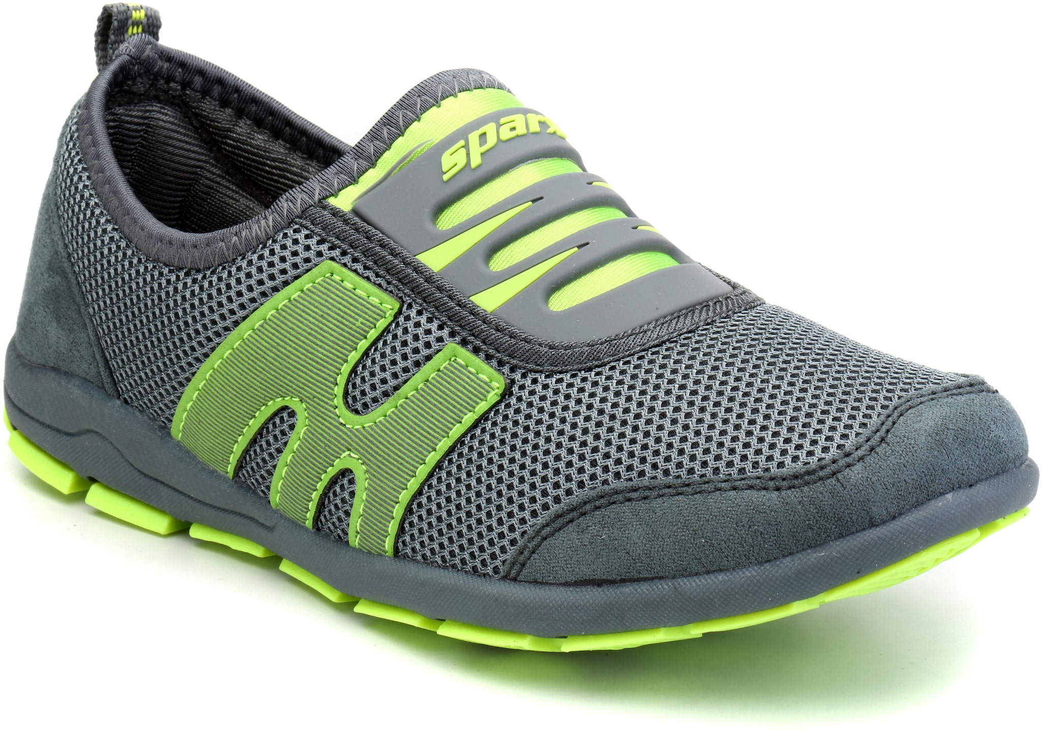 

Sparx Women SL-73 Grey Fluorescent Green Sport Shoes