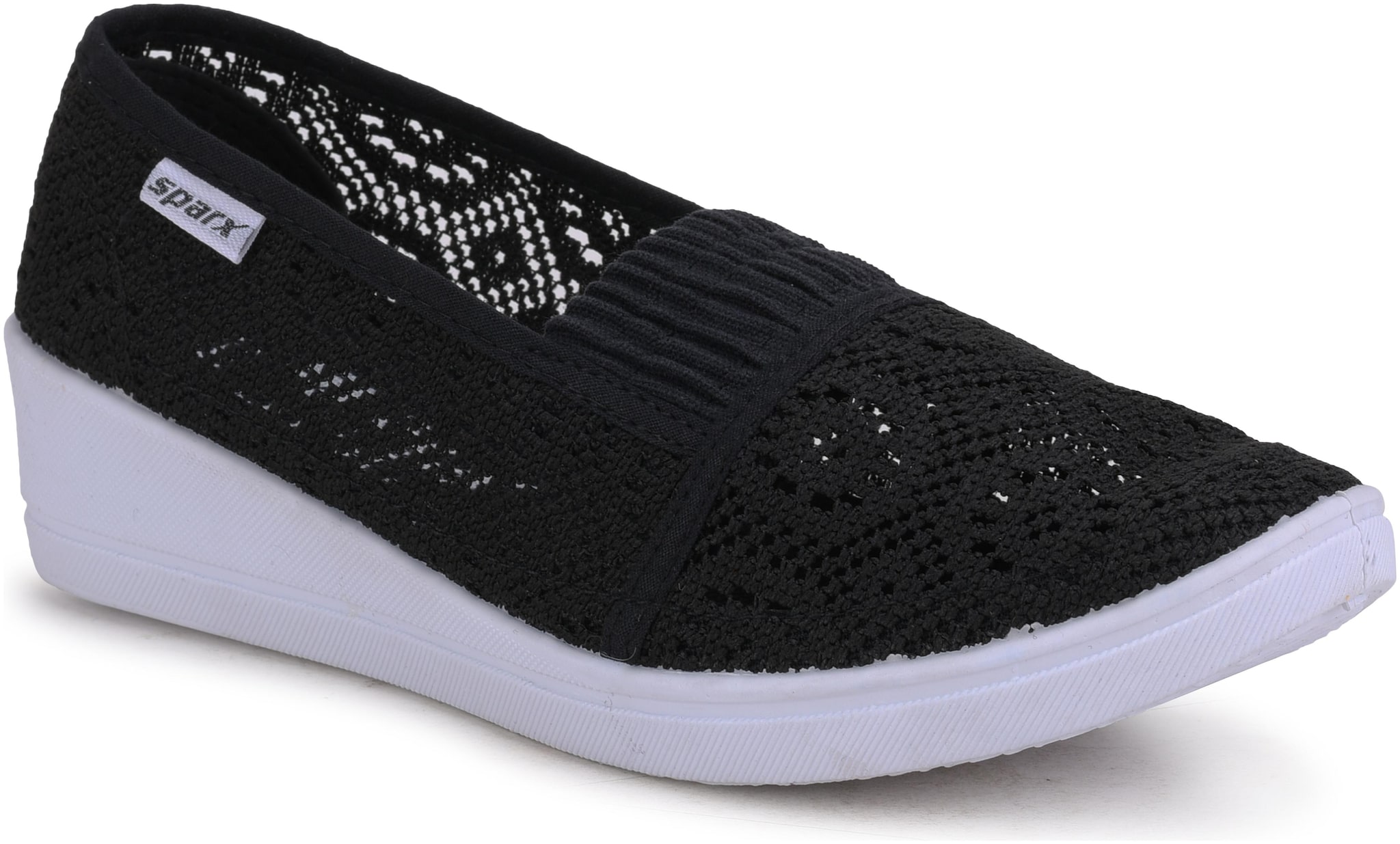 

Sparx Women Black Slip-On Shoes