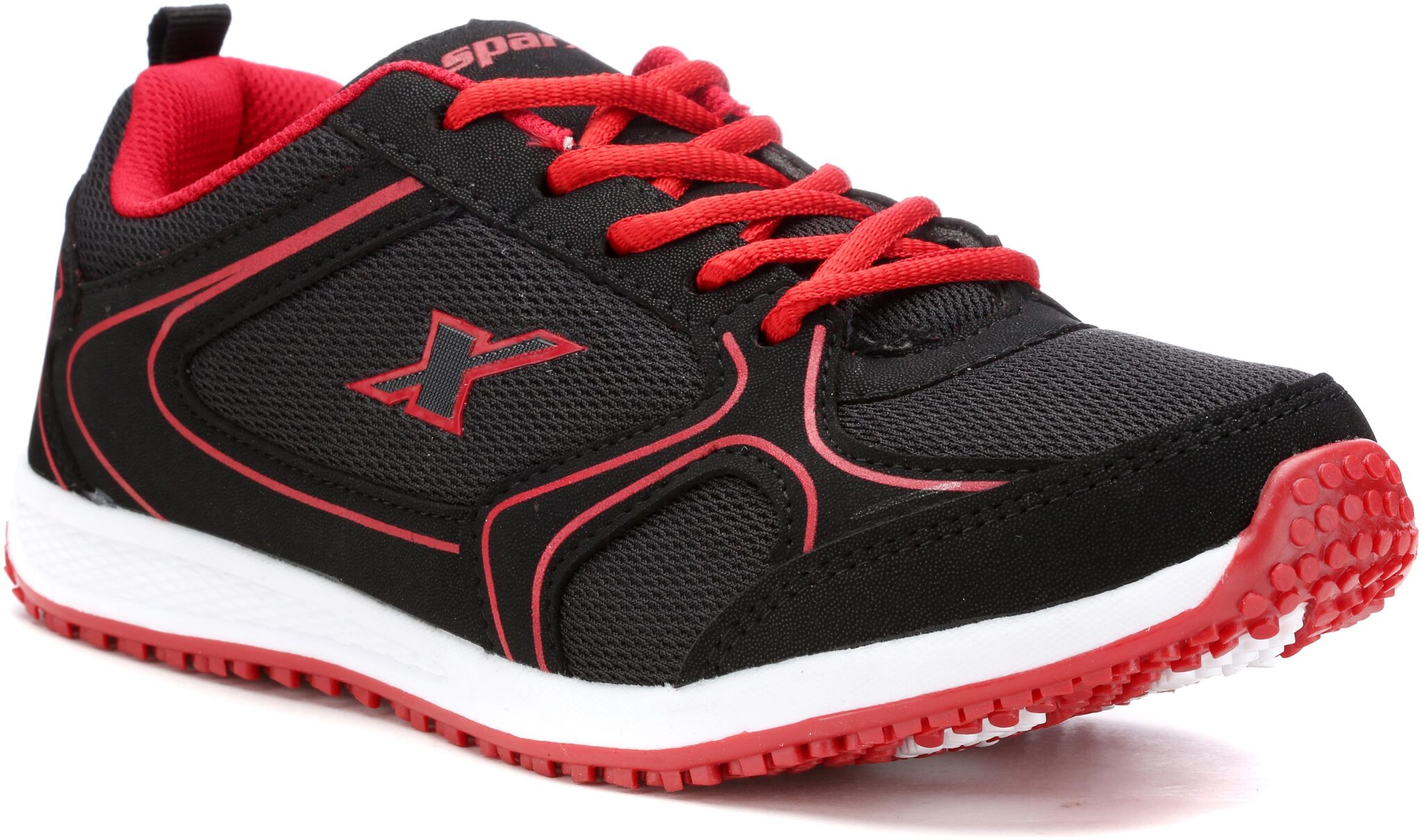 

Sparx Women SX0088LBKRD Running Shoes ( Black )