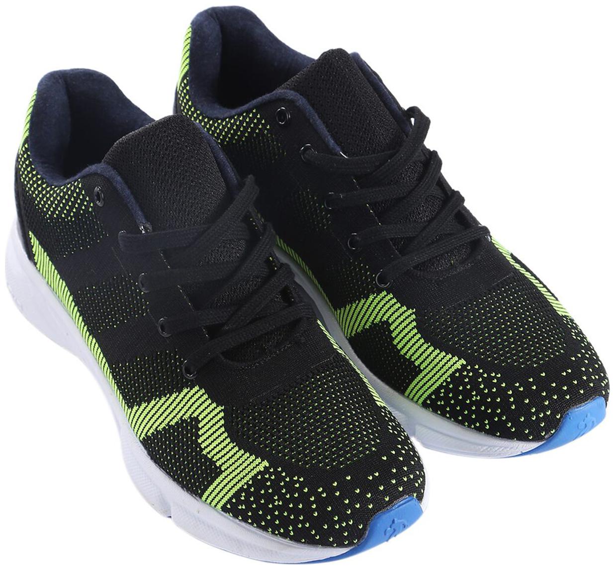 

Enso Running Shoes for Men - Black and Green